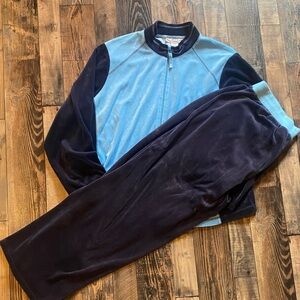 Sag Harbor Velour set size 2X